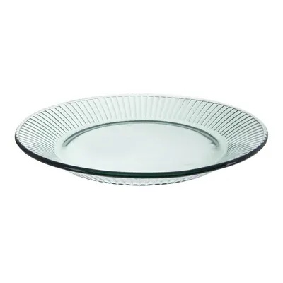 Farfurie verde pentru desert din sticlă ø 21 cm Verde – Orion