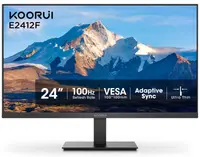 Monitor KOORUI - E2412F, 24'', FHD, VA, 100Hz, 5ms, negru