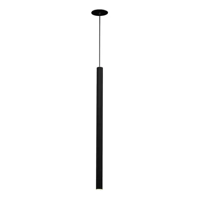 Lampa suspendata, lustra HELIA 30 Pendant, black pendant, LED, 3000K, round, black, flat canopy for recessed installation, 7.5W