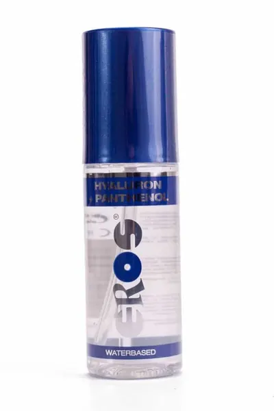 Lubrifiant pe bază de apă, Eros, Hyaluron + Panthenol, 100 ml