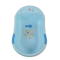 Cadita de baie cu suport Moni Lilly blue