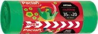 Saci de gunoi parfumați Paclan - Multitop, 35 l, 20 buc., verde