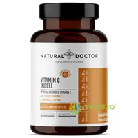 Vitamin C Incell - Sistem Imunitar Puternic 120cps vegetale