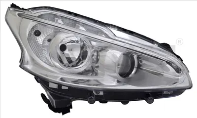 Far dreapta H1 H7 LED, electric, cu DRL LED PEUGEOT 208 intre 2012-2015