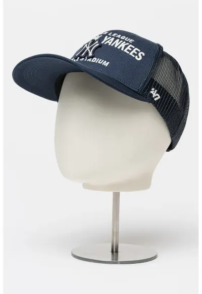 ’47 - Sapca trucker cu imprimeu Neyan Contemporary - Albastru ultramarin