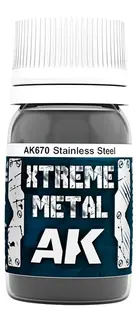Metalizator AK Interactive - Xtreme Metal Stainless Steel (AK670) (30 ml)