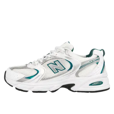 MR 530 White Silver Metallic Green