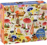 Puzzle Running Press din 500 piese - Ciuperci