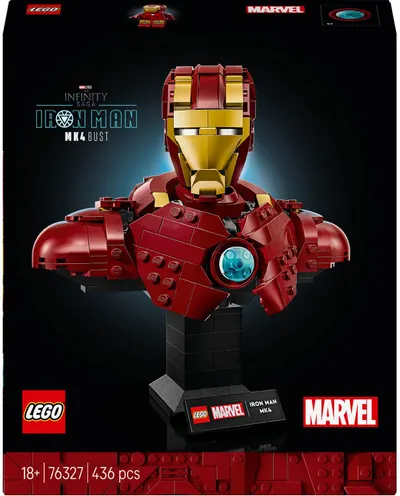 Constructor LEGO Marvel Super Heroes - Bustul lui Iron Man MK4 (76327)
