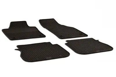 Set covorase auto cauciuc Umbrella pentru VW Caddy (2003-2015) (2015-2019) SISTEM FIXARE ROTUND