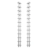Sistem Glisiere Aluminiu&ndash;Profil Durabil pentru panouri glisante, 2,5 m