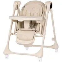 Scaun de masa si leagan electric Chipolino Master Class 2 in 1 latte