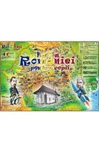 Harta Romaniei pentru copii