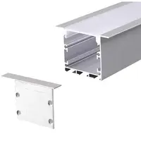 Profil aluminiu pentru banda LED 2M 50MM x 35MM alb V-TAC SKU-2871