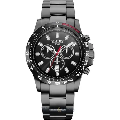 Ceas Roamer Roamer 861837 44 55 20 Mens Watch Rimini Chronograph 45mm 10ATM