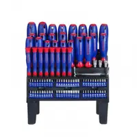 Set surubelnite, tubulare si biti Workpro W000806, 100 piese