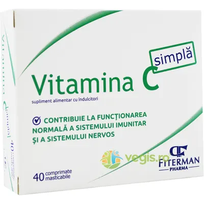 Vitamina C Simpla 180mg 40cpr