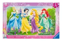 Puzzle Ravensburger din 15 de piese - Printesele Disney