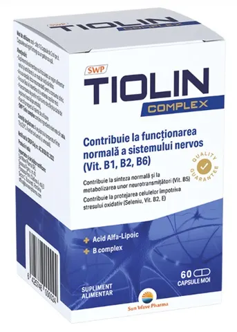 Tiolin Complex, 60 capsule, Sun Wave Pharma