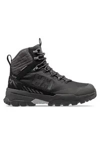 Ghete trekking pentru barbati - 304357541 - material textil - negru