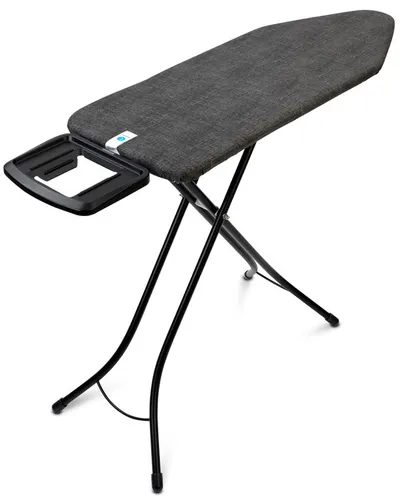 Masă de călcat cu suport solid pentru fier de călcat Brabantia - Denim Black, C 124 x 45 cm