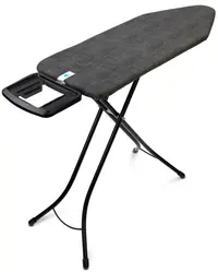 Masă de călcat cu suport solid pentru fier de călcat Brabantia - Denim Black, C 124 x 45 cm