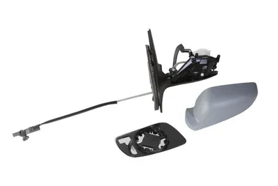 Oglinda laterala Stanga (mecanic, asferica, capac) potrivit VW BORA, BORA I, GOLF 4, PASSAT B5.5, POLO 3 CLASSIC