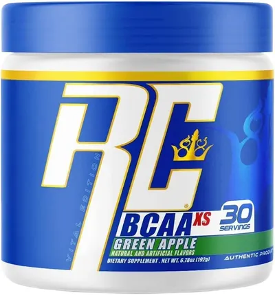 BCAA Powder XS, măr verde, 189 g, Ronnie Coleman