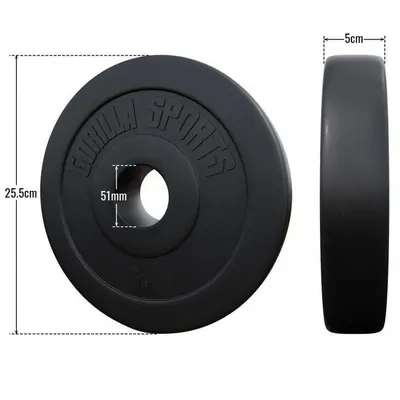 Second Hand - Disc olimpic ciment Ø 50/51mm (1,25kg - 15kg) - Ca nou