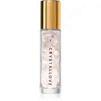 Crystallove Rose Quartz Oil Bottle roll-on cu cristale 10 ml