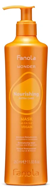 Fanola Wonder Nourishing mască hrănitoare pentru păr uscat și deteriorat, 350 ml