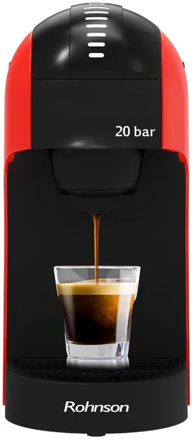 Aparat de cafea Rohnson - R-98046, 20 bar, 0.85 l, roşu