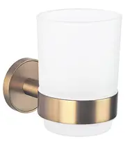 Pahar pentru periuțe de dinți Inter Ceramic - Lusso, Rose Gold
