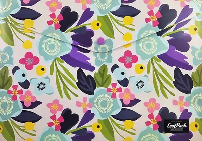 Mapă cu capsă Cool Pack Flower Me - A4