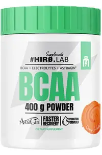 BCAA Powder, portocală, 400 g, Hero.Lab