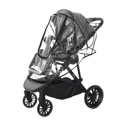 Husa de ploaie pentru carucior, Lorelli, model universal, geanta de transport inclusa, 72 x 57 x 47 cm