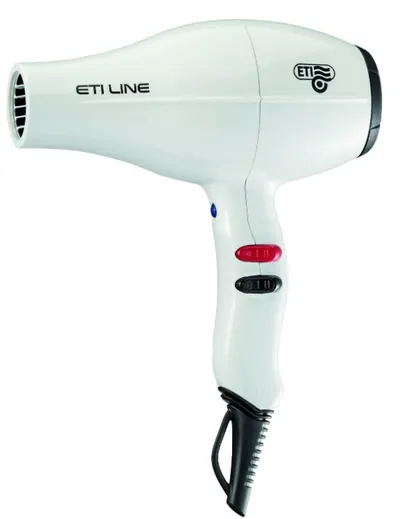 Uscător de păr profesional ETI - Line, 2400W, 2 viteze, alb
