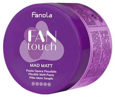 Fanola Fantouch Ceară matifiantă pentru păr Mad Matt, 100 ml