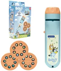 Proiector și lanternă Lexibook - Bluey Stories