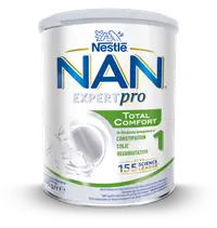 Formula de lapte praf Nan Expert Pro Total Comfort 1, 800g, Nestle