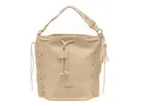 Rucsac DESIGUAL alb, SAKP33, din piele ecologica