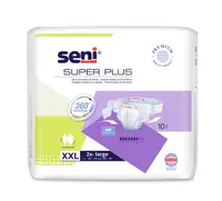 Scutece cu sistem inchis Super Plus XXL, 10 bucati, Seni