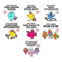 Mr Men And Little Miss for Grown Ups 7 Books Set By Roger Hargreaves