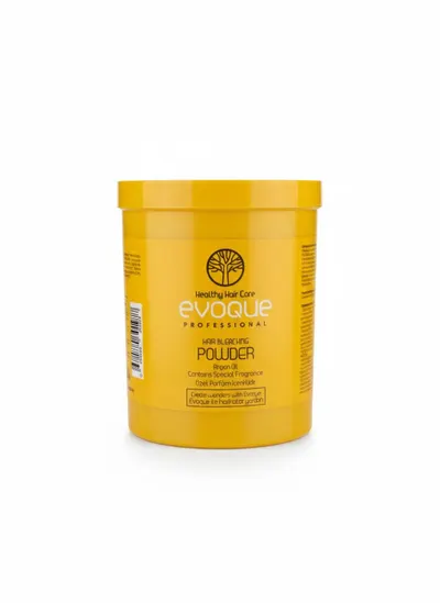 Pudra Decoloranta Profesionala Evoque Milk Therapy, 1000g - Decolorare pana la 9 tonuri, Formula Dust-Free cu Ulei de Argan