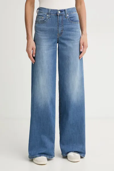 Levi's blugi wide leg pentru femei 728 HR WIDE LEG