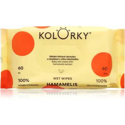 Kolorky Wet Wipes Hamamelis servetele delicate pentru copii 60 buc