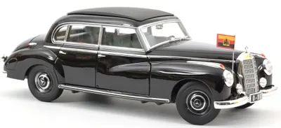 Model de colecție NOREV Modern: Мașini - Mercedes-Benz 300 (1955) Konrad Adenauer