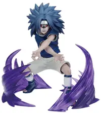 Statuetă Banpresto Animation: Naruto - Sasuke Uchiha (72 Series) (Vibration Stars), 15 cm
