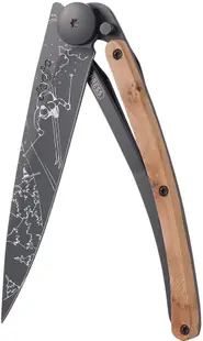 Cuțit de buzunar Deejo Juniper Wood - Ski, 37 g