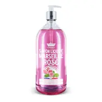 Sapun lichid de Marsilia cu Trandafir, 1l, Les Petites Bains de Provence